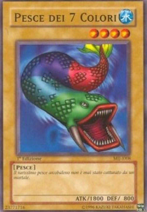 Yu-Gi-Oh! MIJ 7 Colored Fish