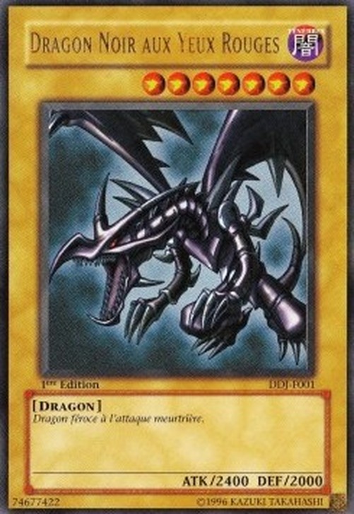 Yu-Gi-Oh! DDJ Red-Eyes Black Dragon