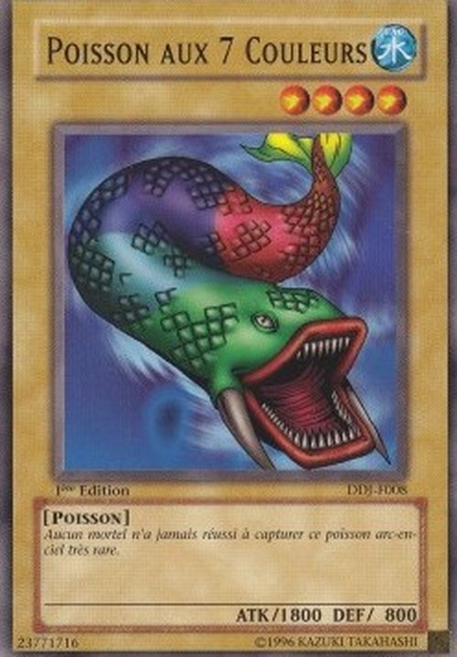 Yu-Gi-Oh! DDJ 7 Colored Fish