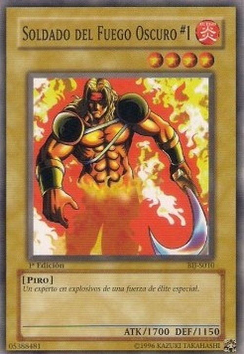 Yu-Gi-Oh! BIJ Darkfire Soldier #1