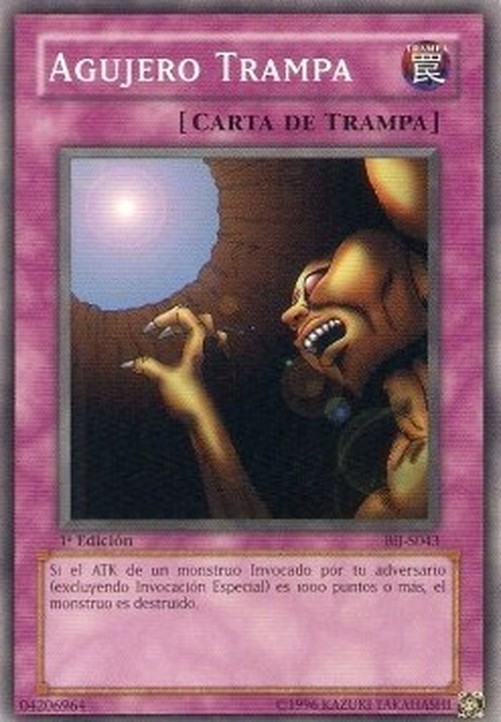 Yu-Gi-Oh! BIJ Trap Hole