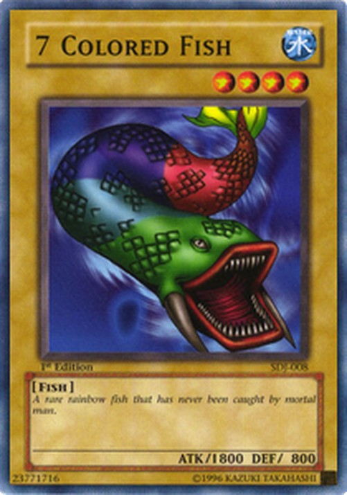 Yu-Gi-Oh! SDJ 7 Colored Fish