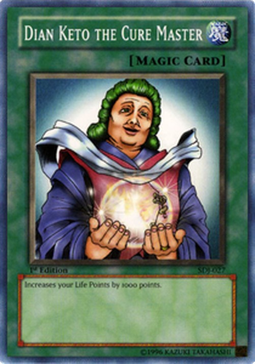 Yu-Gi-Oh! SDJ Dian Keto the Cure Master