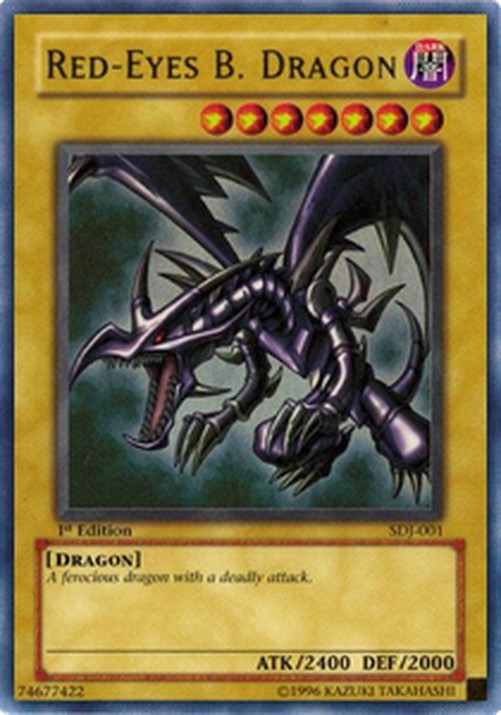 Yu-Gi-Oh! SDJ Red-Eyes Black Dragon