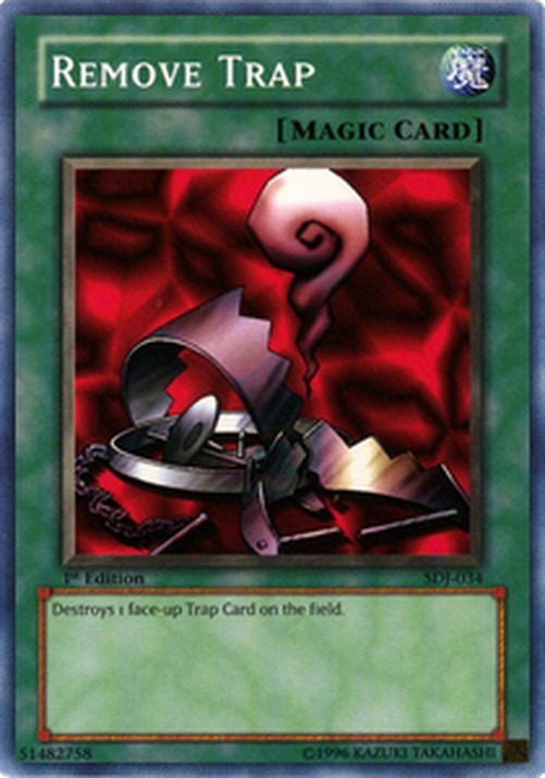 Yu-Gi-Oh! SDJ Remove Trap