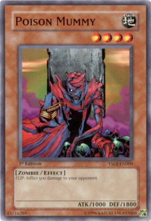 Yu-Gi-Oh! YSDJ Poison Mummy