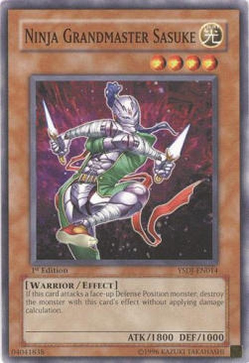 Yu-Gi-Oh! YSDJ Ninja Grandmaster Sasuke
