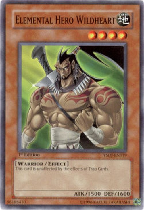 Yu-Gi-Oh! YSDJ Elemental HERO Wildheart