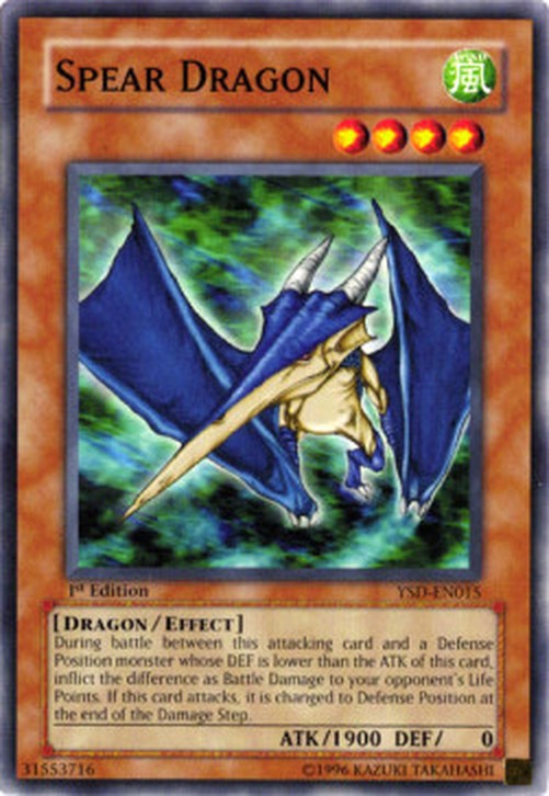 Yu-Gi-Oh! YSD Spear Dragon