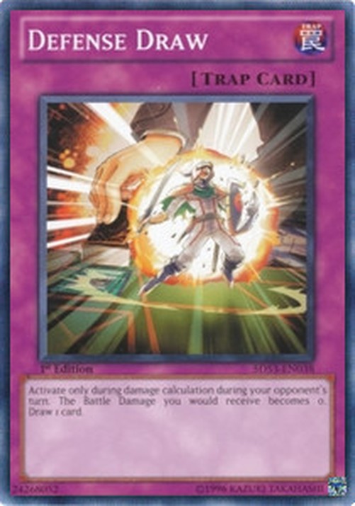 Yu-Gi-Oh! 5DS3 Defense Draw