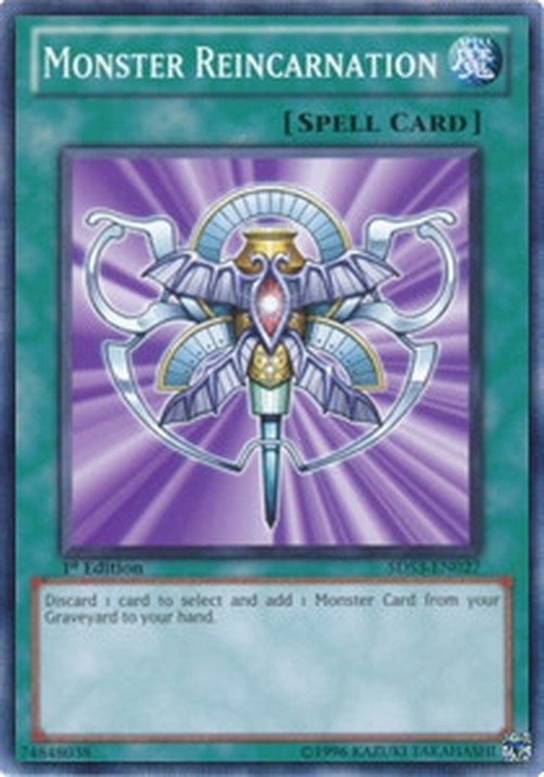 Yu-Gi-Oh! 5DS3 Monster Reincarnation