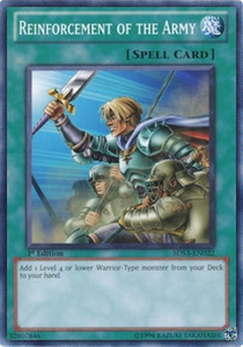 Yu-Gi-Oh! 5DS3 Reinforcement of the Army