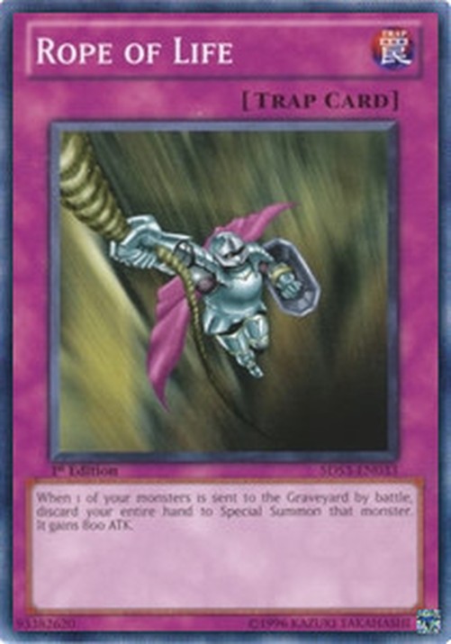 Yu-Gi-Oh! 5DS3 Rope of Life