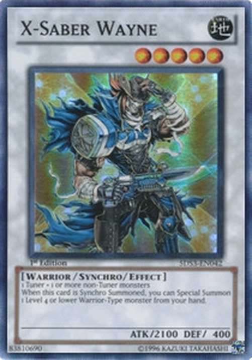 Yu-Gi-Oh! 5DS3 X-Saber Wayne
