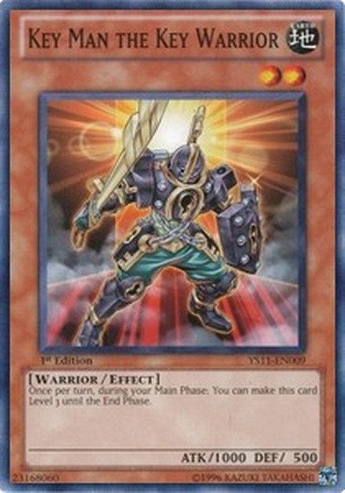 Yu-Gi-Oh! YS11 Key Man the Key Warrior
