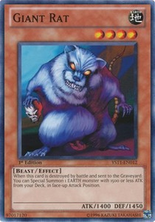 Yu-Gi-Oh! YS11 Giant Rat