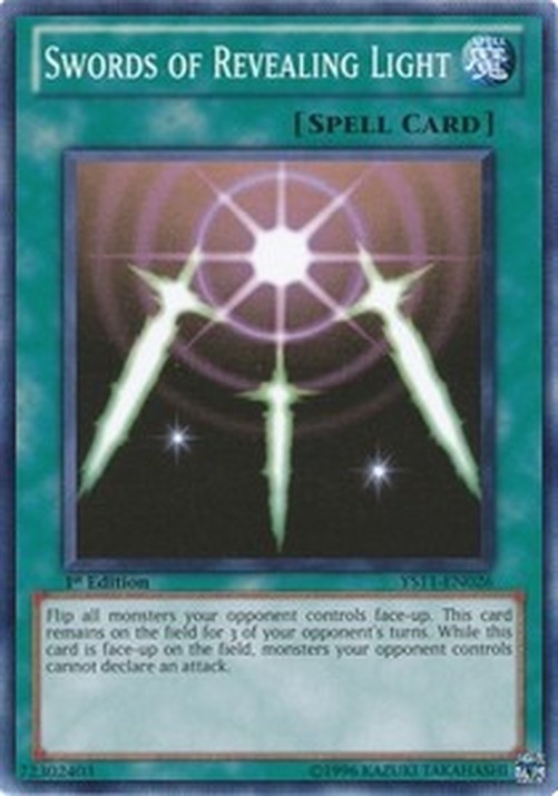 Yu-Gi-Oh! YS11 Swords of Revealing Light