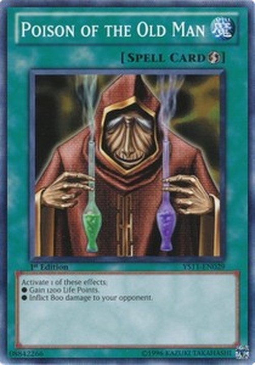 Yu-Gi-Oh! YS11 Poison of the Old Man