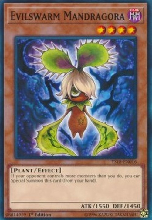 Yu-Gi-Oh! YS18 Evilswarm Mandragora