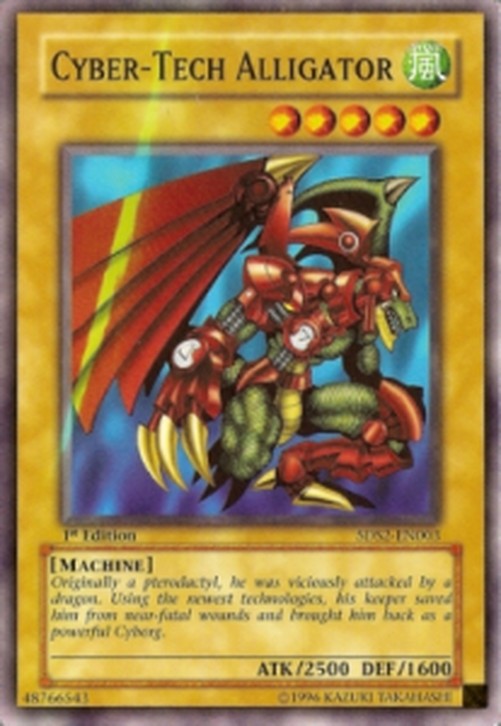 Yu-Gi-Oh! 5DS2 Cyber-Tech Alligator