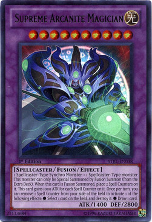 Yu-Gi-Oh! STBL Supreme Arcanite Magician (V.1 - Ultra Rare)