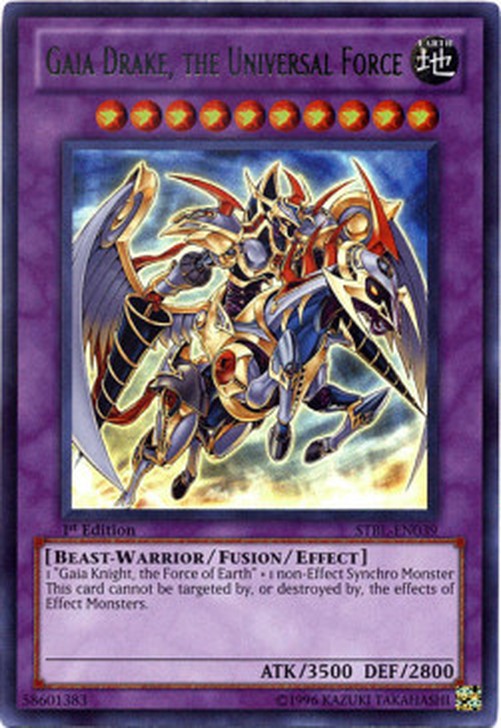 Yu-Gi-Oh! STBL Gaia Drake, the Universal Force (V.1 - Ultra Rare)