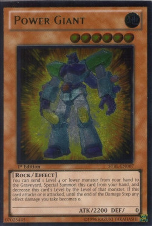 Yu-Gi-Oh! STBL Power Giant (V.2 - Ultimate Rare)