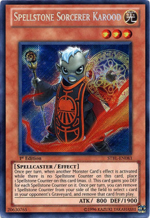 Yu-Gi-Oh! STBL Spellstone Sorcerer Karood