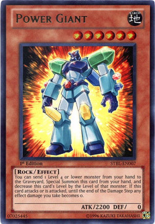 Yu-Gi-Oh! STBL Power Giant (V.1 - Ultra Rare)