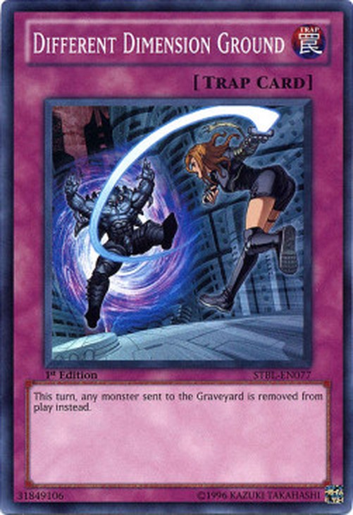 Yu-Gi-Oh! STBL Different Dimension Ground