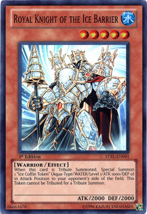 Yu-Gi-Oh! STBL Royal Knight of the Ice Barrier