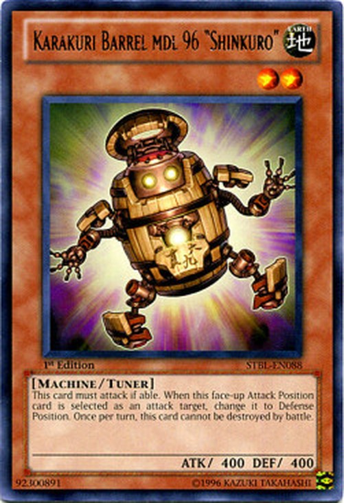 Yu-Gi-Oh! STBL Karakuri Barrel mdl 96 "Shinkuro"