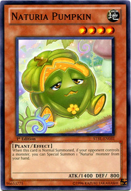 Yu-Gi-Oh! STBL Naturia Pumpkin