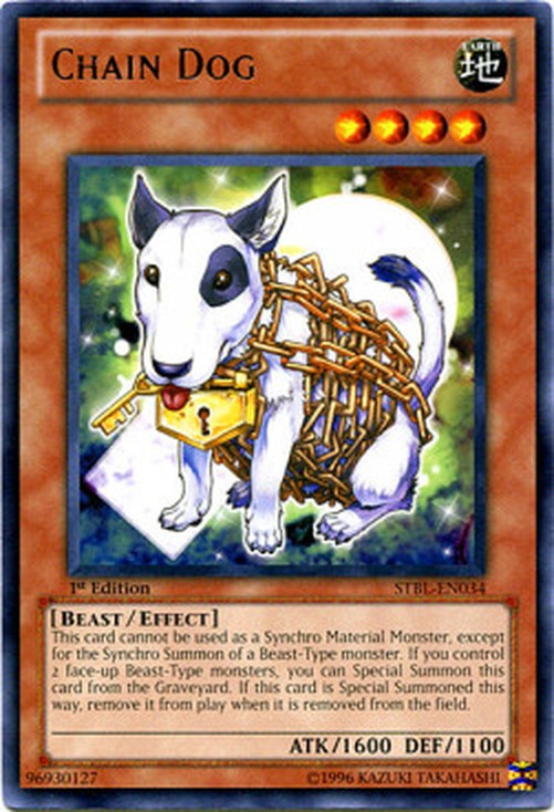 Yu-Gi-Oh! STBL Chain Dog