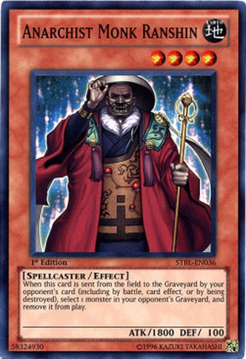 Yu-Gi-Oh! STBL Anarchist Monk Ranshin
