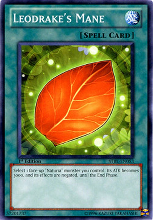 Yu-Gi-Oh! STBL Leodrake's Mane