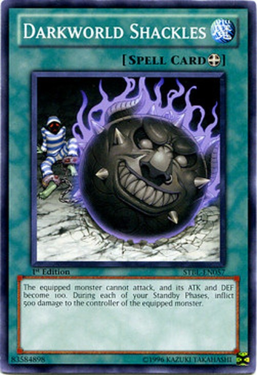Yu-Gi-Oh! STBL Darkworld Shackles