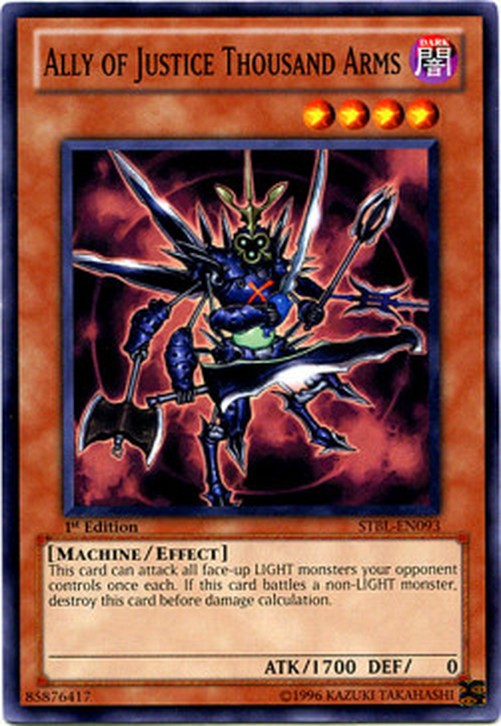 Yu-Gi-Oh! STBL Ally of Justice Thousand Arms