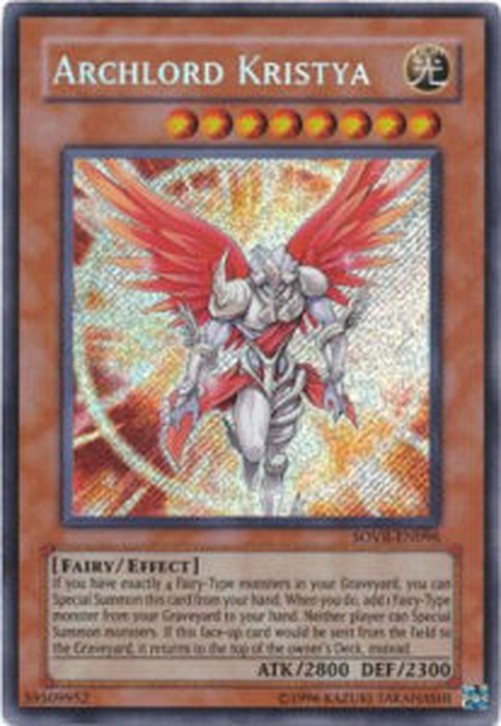Yu-Gi-Oh! SOVR Archlord Kristya
