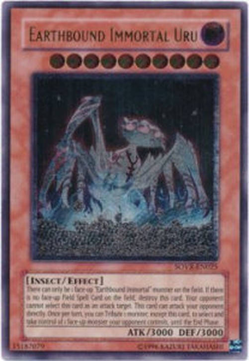 Yu-Gi-Oh! SOVR Earthbound Immortal Uru (V.2 - Ultimate Rare)