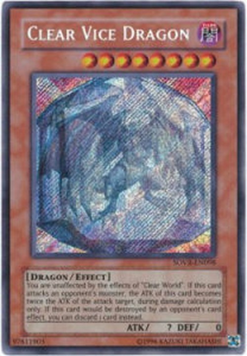 Yu-Gi-Oh! SOVR Clear Vice Dragon