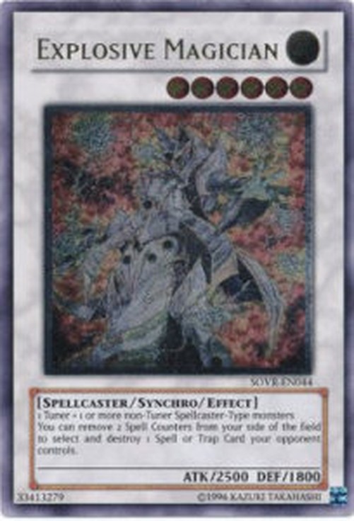 Yu-Gi-Oh! SOVR Explosive Magician (V.2 - Ultimate Rare)