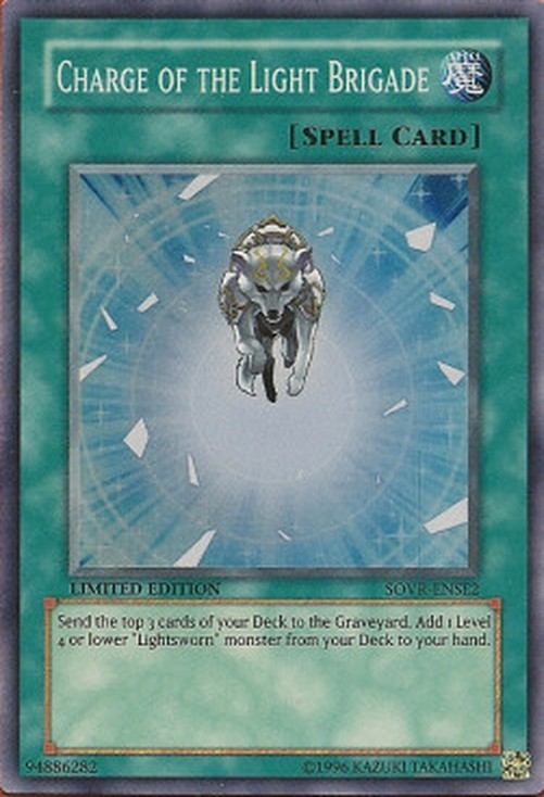 Yu-Gi-Oh! SOVR Charge of the Light Brigade