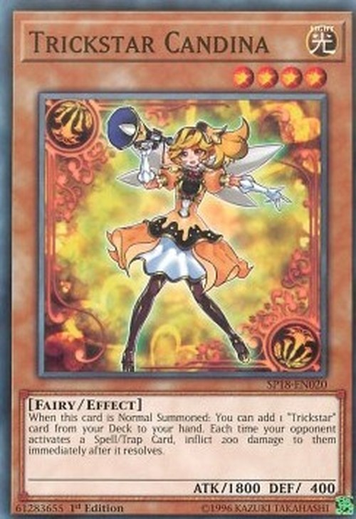 Yu-Gi-Oh! SP18 Trickstar Candina (V.1 - Common)