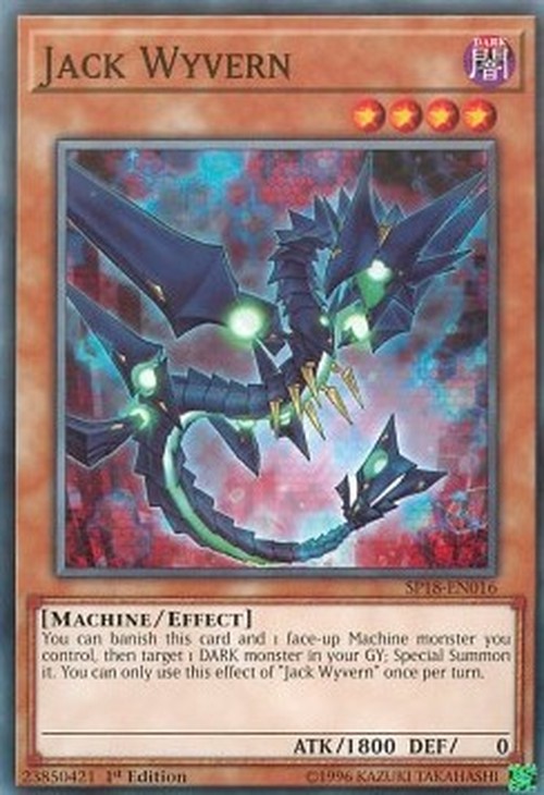 Yu-Gi-Oh! SP18 Jack Wyvern (V.1 - Common)