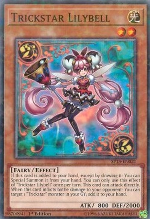 Yu-Gi-Oh! SP18 Trickstar Lilybell (V.2 - Starfoil Rare)