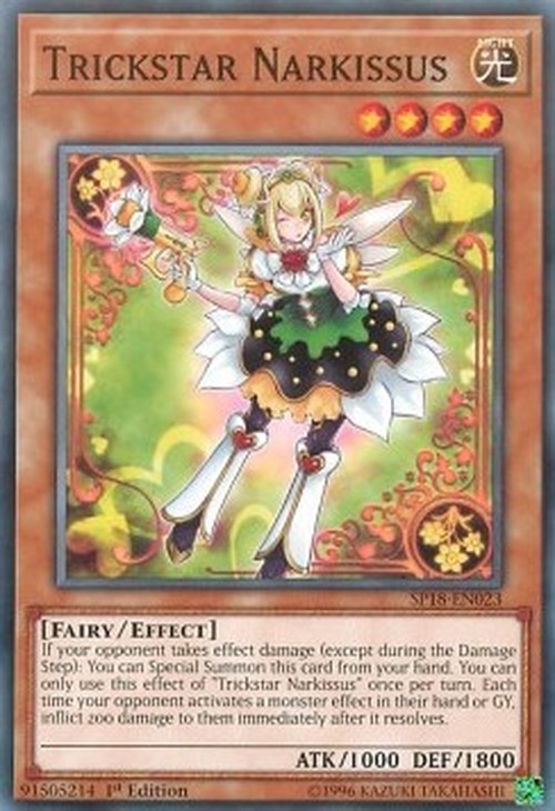 Yu-Gi-Oh! SP18 Trickstar Narkissus (V.1 - Common)