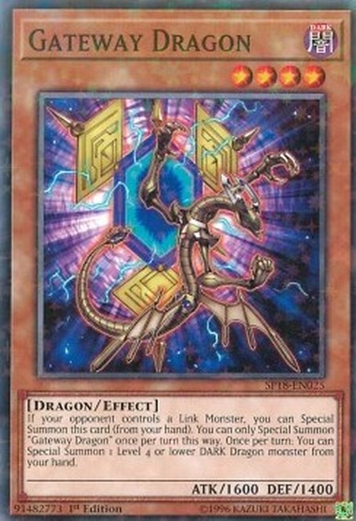 Yu-Gi-Oh! SP18 Gateway Dragon (V.2 - Starfoil Rare)