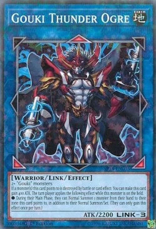 Yu-Gi-Oh! SP18 Gouki Thunder Ogre (V.2 - Starfoil Rare)