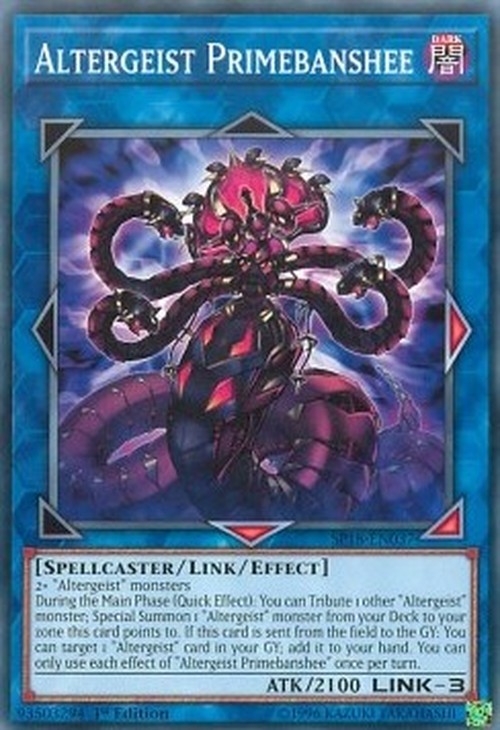 Yu-Gi-Oh! SP18 Altergeist Primebanshee (V.1 - Common)